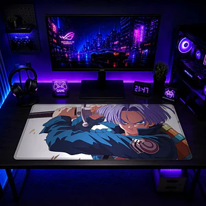 Mousepad Anime Dragon Ball Trunks Espada Lista XL
