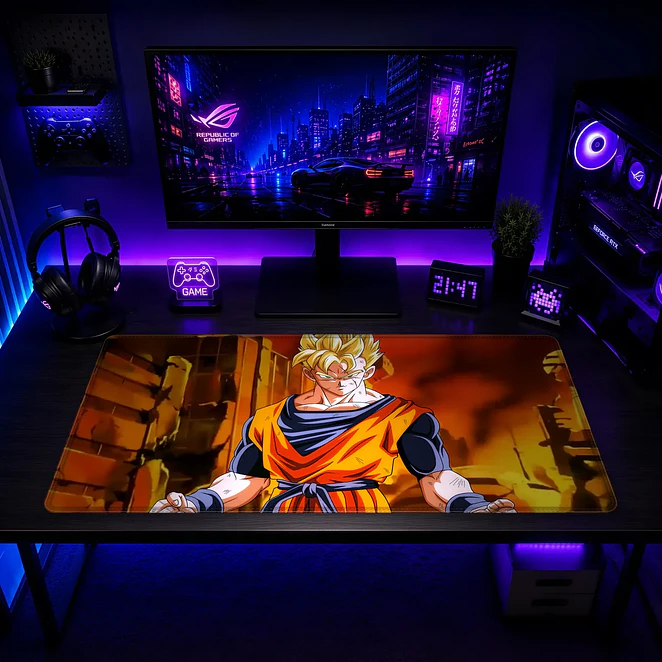 Mousepad Gamer Dragon Ball Gohan Futuro Formato XXL 2