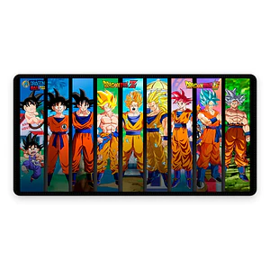 Mousepad Gamer Dragon Ball Goku Evolucion Formato XXL