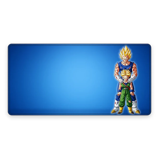Mousepad XL Dragon Ball Z Vegeta y Trunks 1