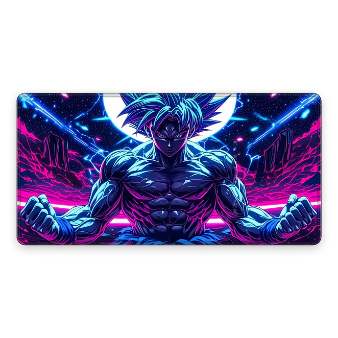 Mousepad Anime Dragon Ball Goku Instinto Neon XL 1
