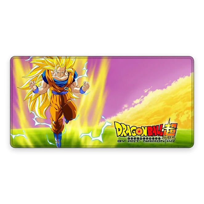 Mousepad Gamer Dragon Ball Goku SSJ3 Super Formato XXL 1