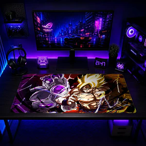 Mousepad XL Dragon Ball Goku vs Freezer Premium