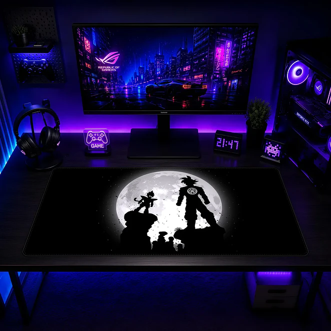 Mousepad Dragon Ball Z Goku y Vegeta Waterproof 2