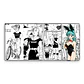Mousepad XL Dragon Ball Bulma Conejita Premium - Miniatura 1