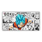 Mousepad Gamer Dragon Ball Goku Blue Manga Formato XXL - Miniatura 1