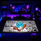 Mousepad Gamer Dragon Ball Goku Blue Manga Formato XXL - Miniatura 2