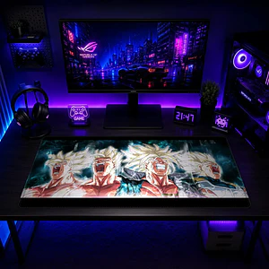Mousepad Dragon Ball  Los Super Saiyan Waterproof