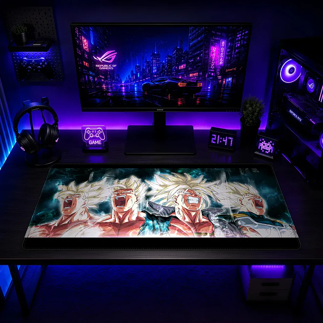 Mousepad Dragon Ball  Los Super Saiyan Waterproof 2