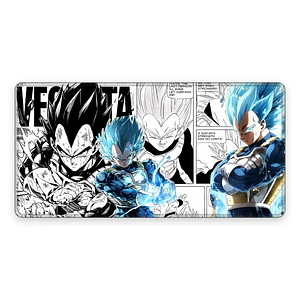 Mousepad Gamer Dragon Ball Vegeta Formas Formato XXL