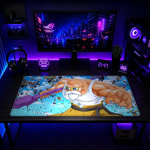 Mousepad Gamer Dragon Ball Maestro Roshi Formato XXL