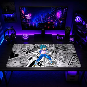 Mousepad Dragon Ball Super Vegeta Blue XL