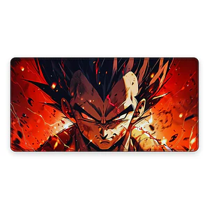 Mousepad Dragon Ball Vegeta Ira Waterproof