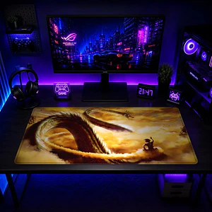 Mousepad Anime Dragon Ball Shenlong Dorado XL