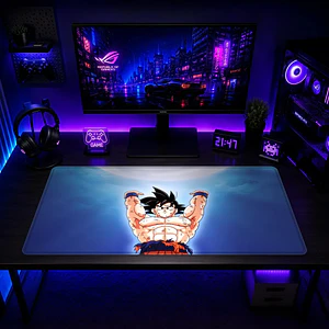 Mousepad Gamer Dragon Ball Goku Genkidama Formato XXL