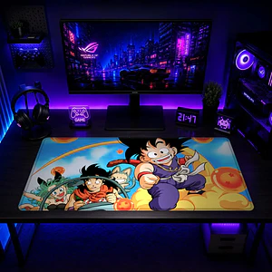 Mousepad Anime Dragon Ball Goku Nube Aventura XL