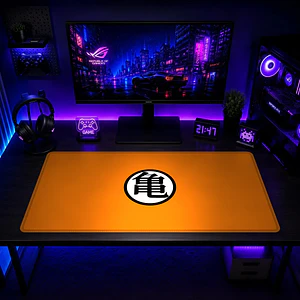 Mousepad Gamer Dragon Ball Simbolo Kame Formato XXL