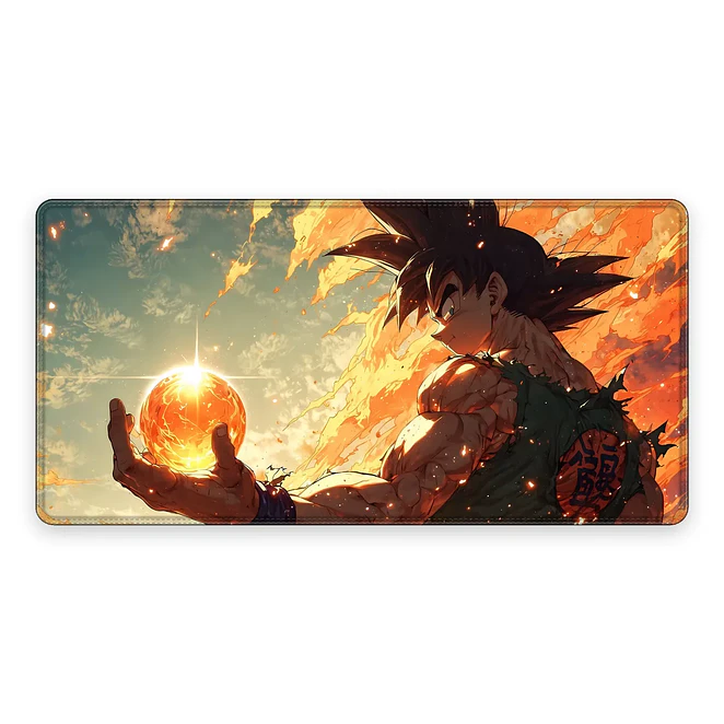 Mousepad Gamer Dragon Ball Goku el Guerrero XXL 1