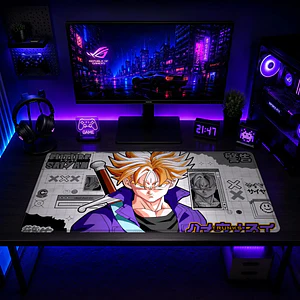 Mousepad Dragon Ball Trunks Future Saiyan Waterproof