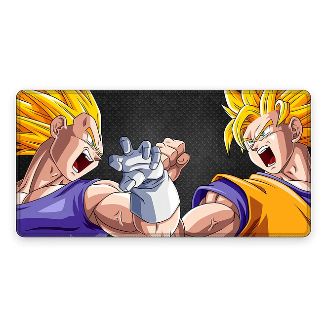 Mousepad Anime Dragon Ball Goku y Vegeta SSJ2 XL 1