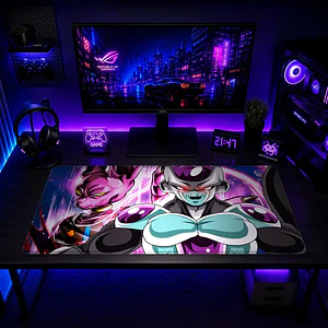 Mousepad XL Dragon Ball Freezer Black vs Bills Premium