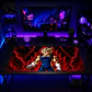 Mousepad Dragon Ball Majin Vegeta Rojo Waterproof - Miniatura 2