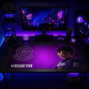 Mousepad Anime Dragon Ball Vegeta Capsule XL