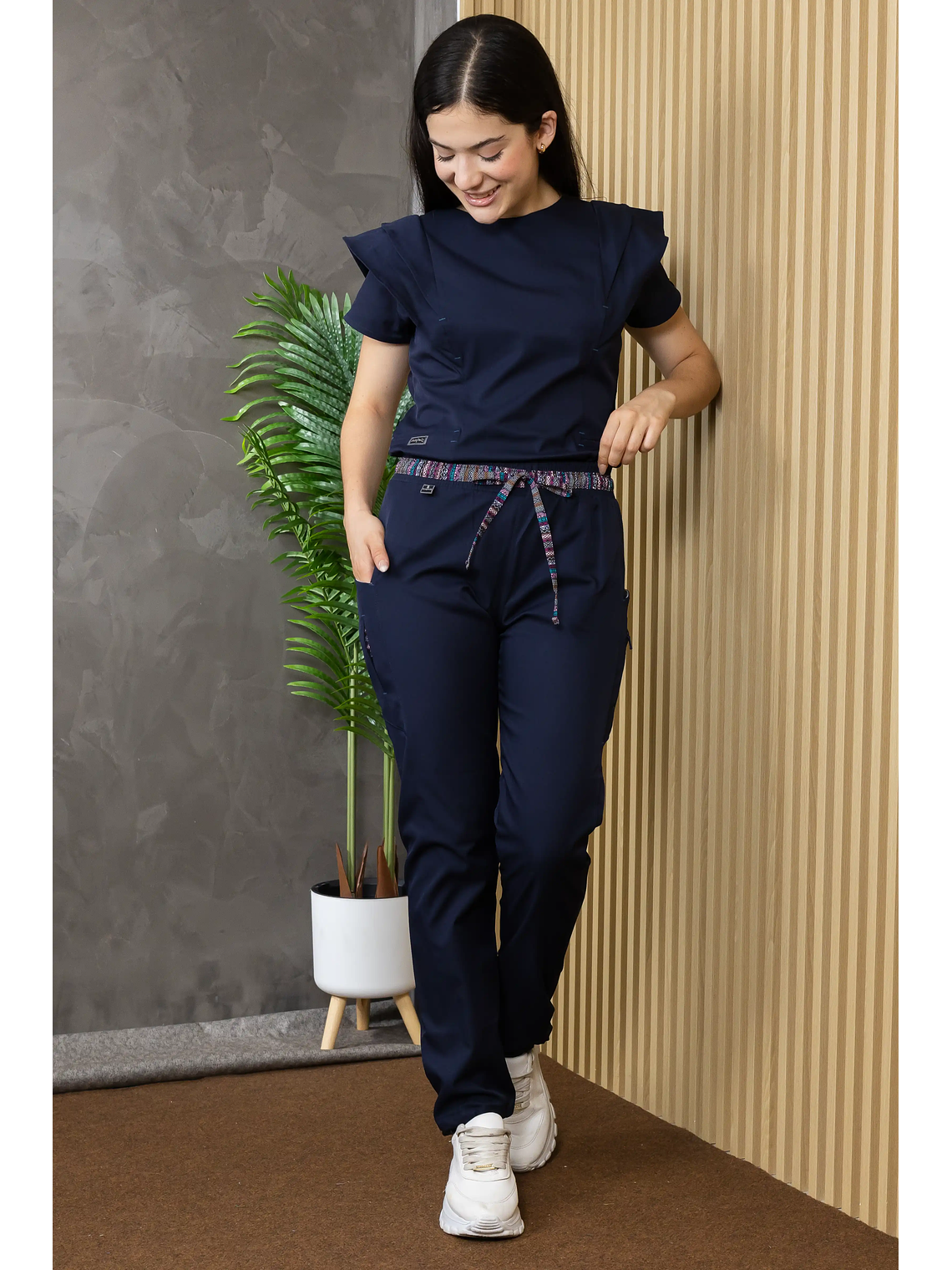 SCRUB PILLPINTU AZUL NOCHE 1