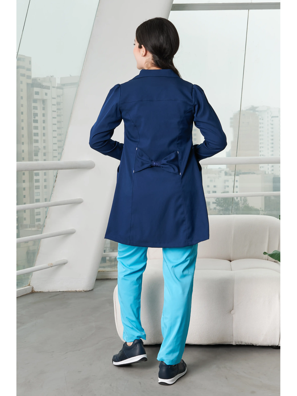 GUARDAPOLVO AZUL MARINO 2