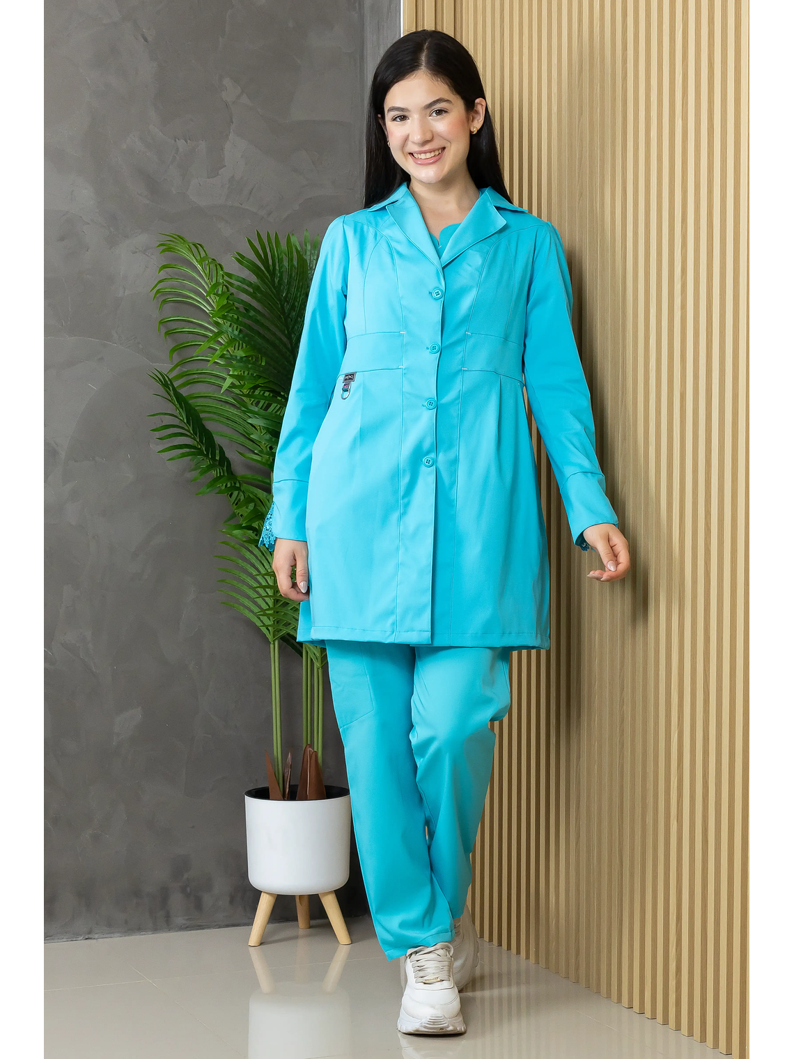 GUARDAPOLVO TURQUESA 1