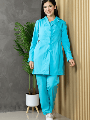 GUARDAPOLVO TURQUESA