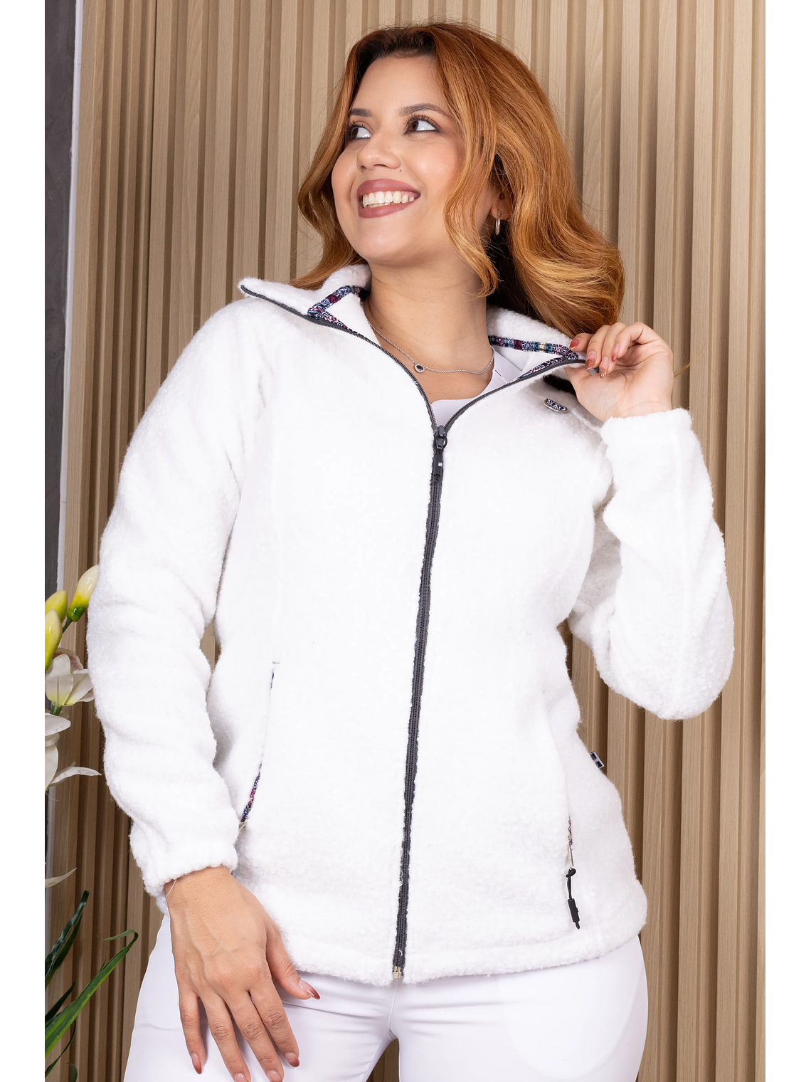 CASACA NINA BLANCA 1