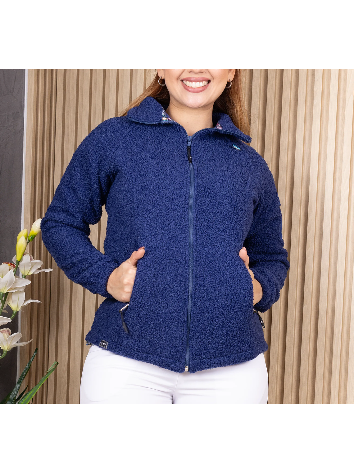CASACA NINA NAVY 2