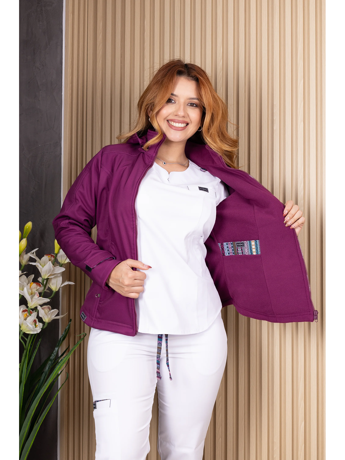 CASACA WAYRA GRANATE 2