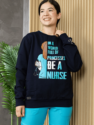 POLERA AZUL NOCHE AYLLU