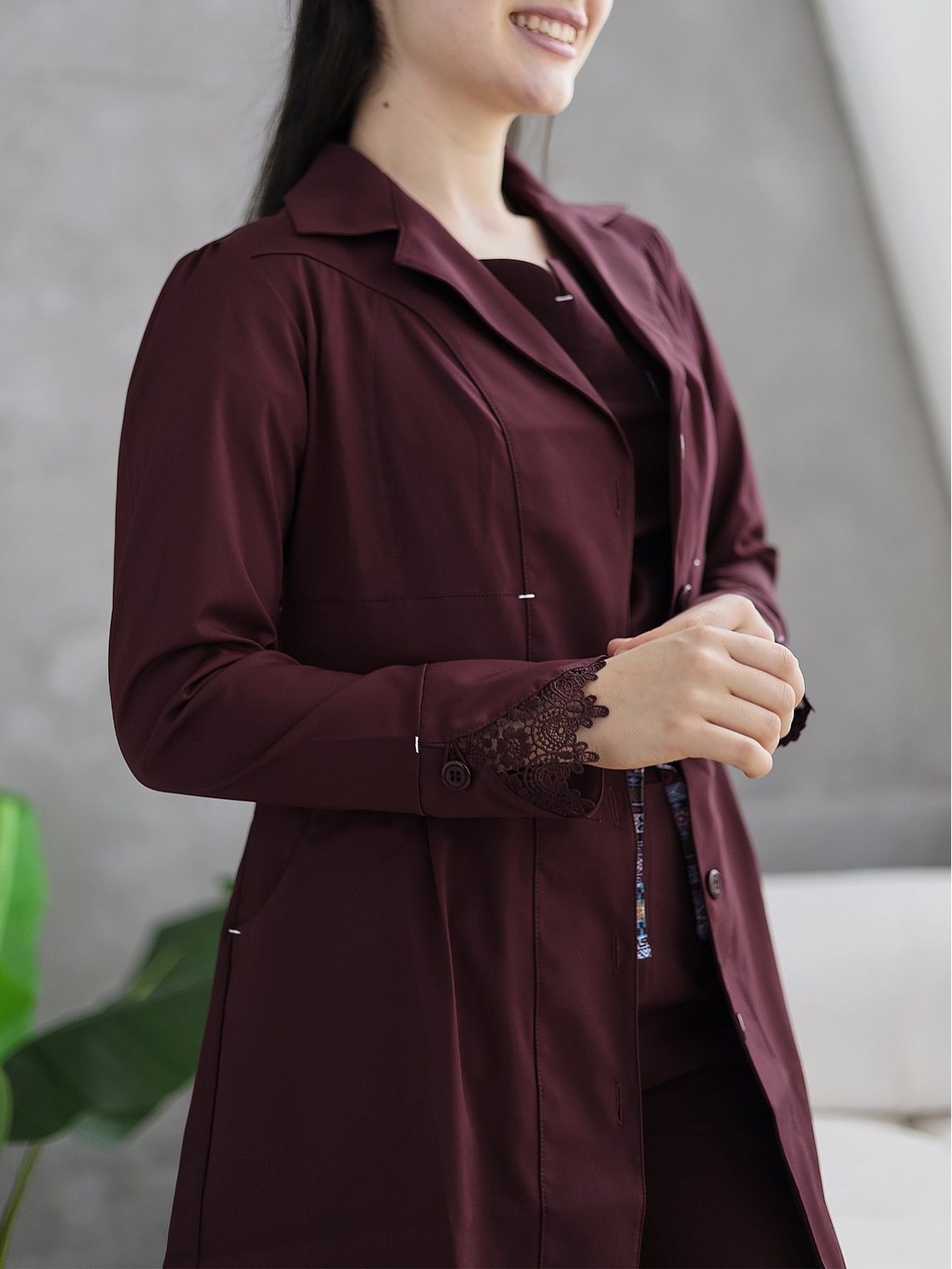 GUARDAPOLVO GUINDA 3