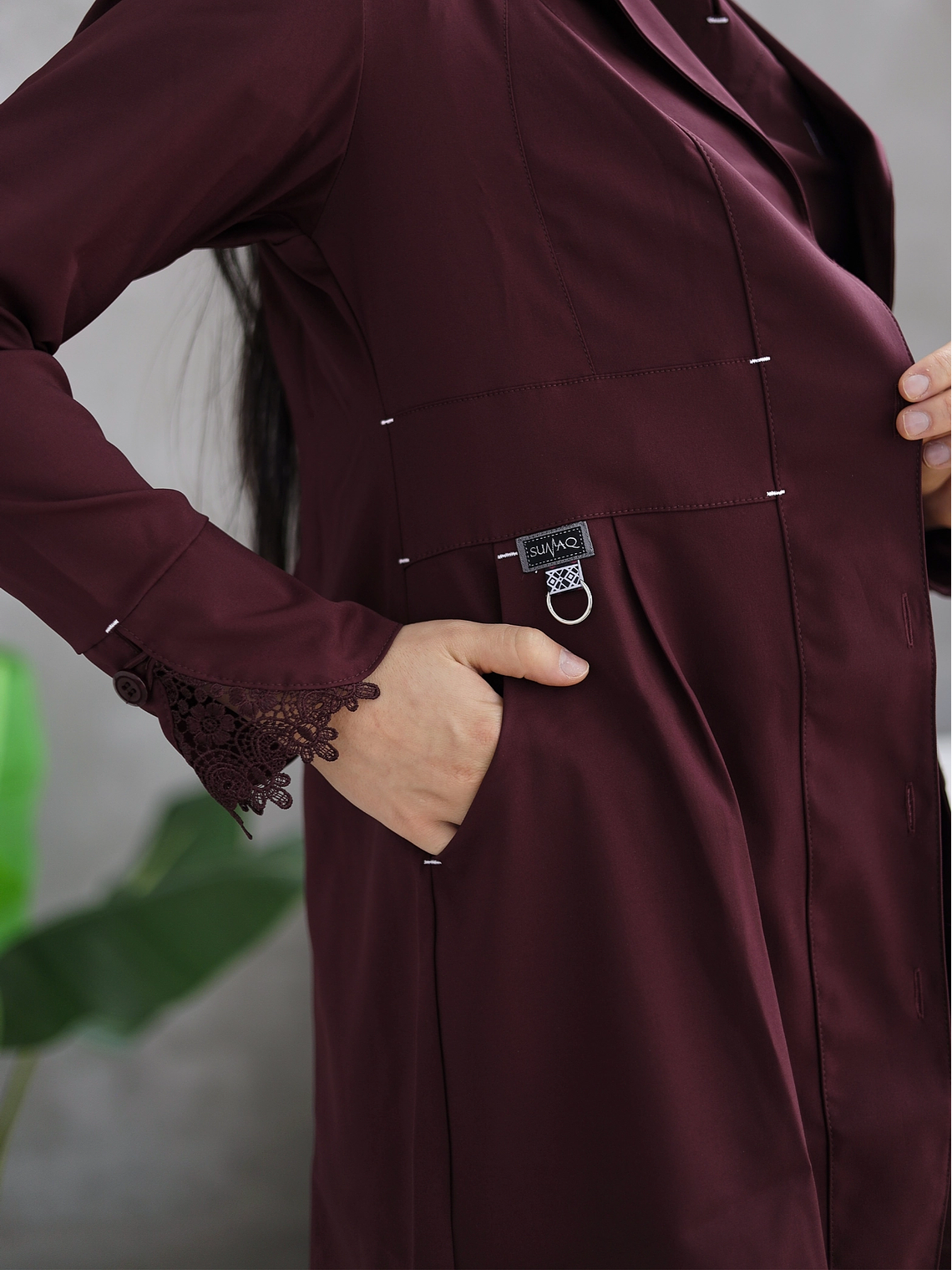 GUARDAPOLVO GUINDA 4