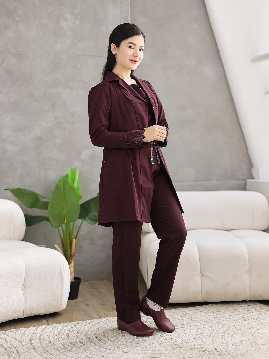 GUARDAPOLVO GUINDA 1