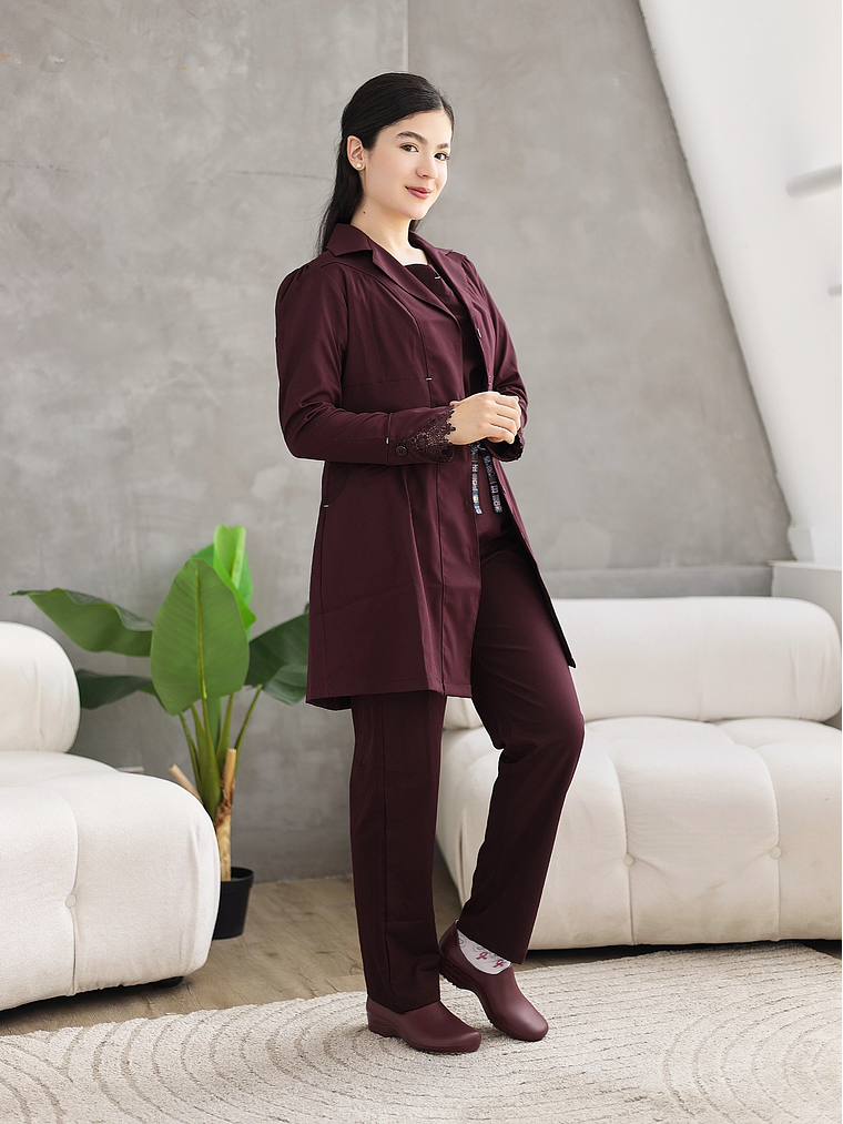 GUARDAPOLVO GUINDA 1