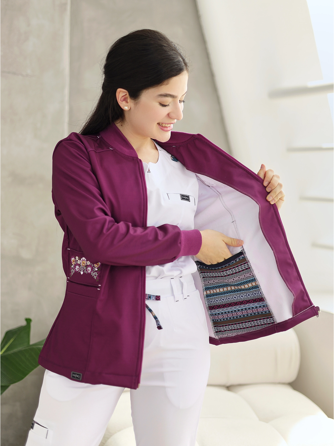 CASACA SISA GRANATE 1