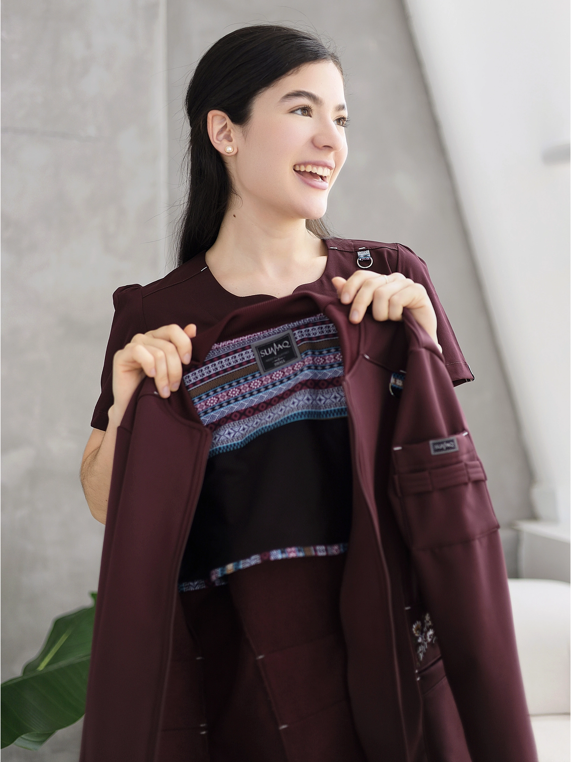 CASACA SISA GUINDA 2