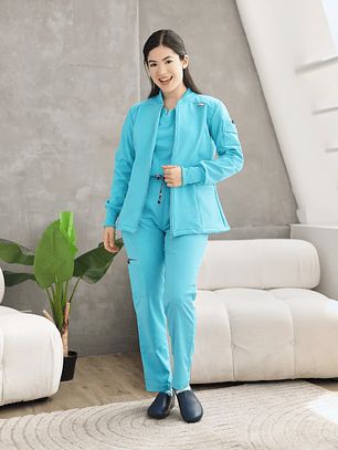 CASACA SISA TURQUESA