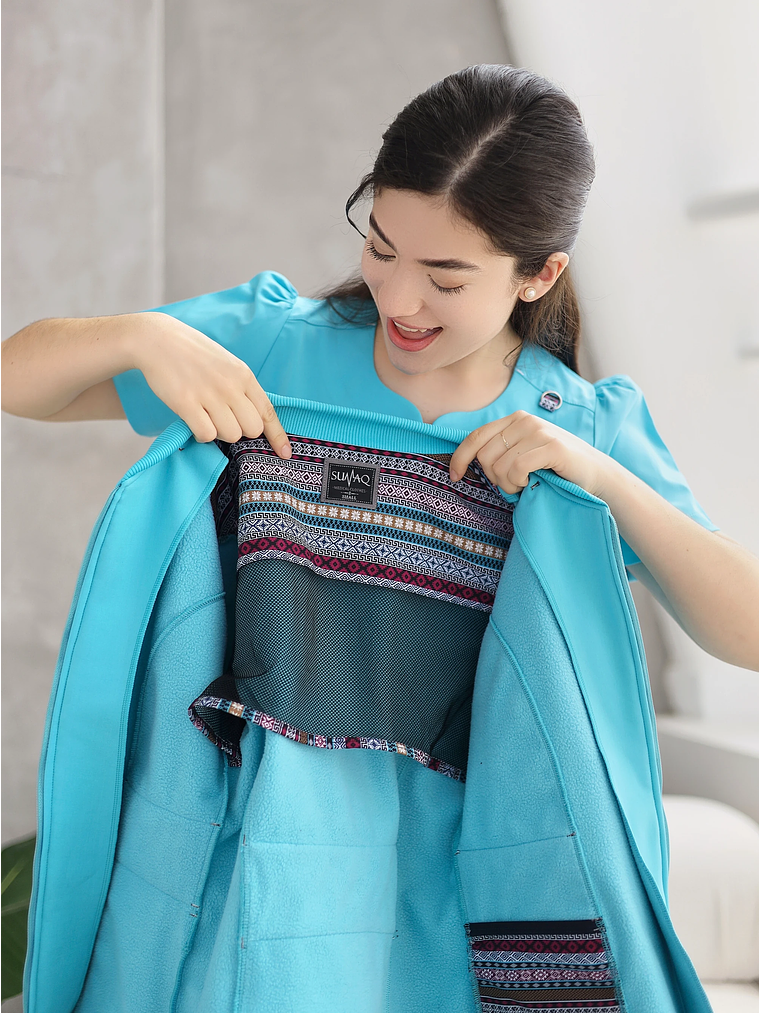 CASACA SISA TURQUESA 2