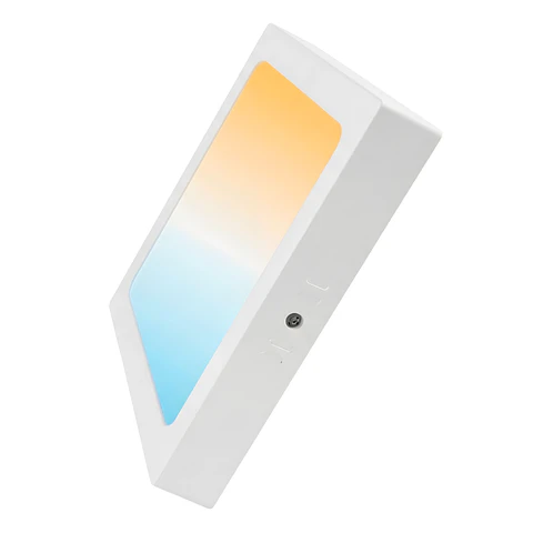 Panel Superficial Cuadrado 12″, 24W, Tres Tonos, CompactLumen, LUCERNA