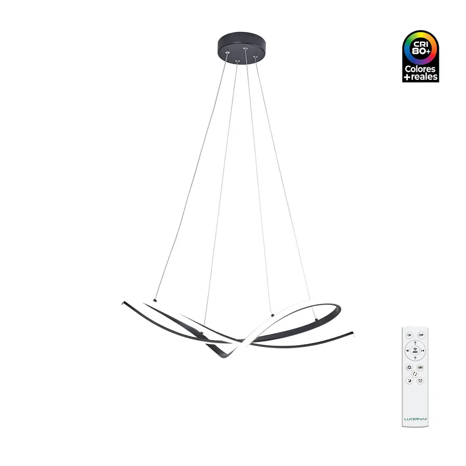 Lámpara Decorativa Colgante, 40W, Tres Tonos, Pacific C, LUCERNA 1