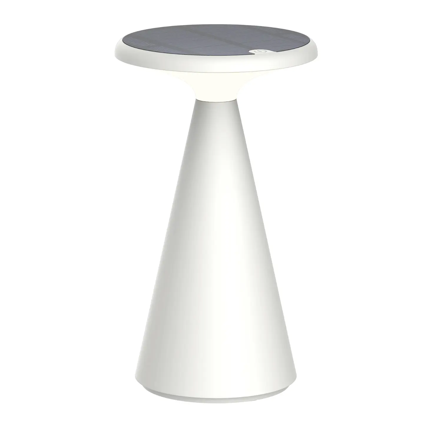 Lámpara Decorativa de Mesa Blanca, Recargable USB, 3 Tonos, Funghi, LUCERNA 1