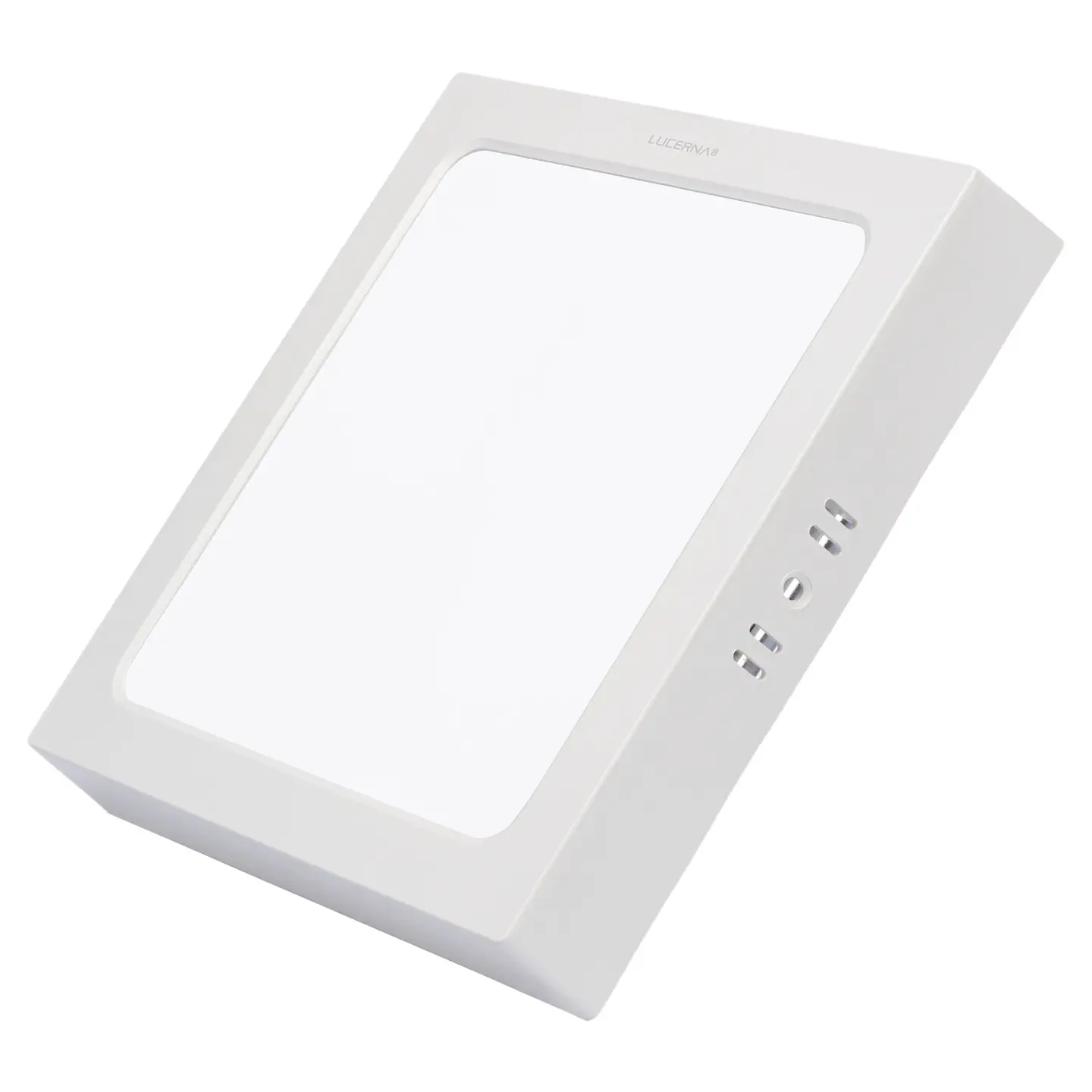 Panel DOB Superficial Cuadrado 8″, 18W, 6500K, Compact Lumen, LUCERNA 1