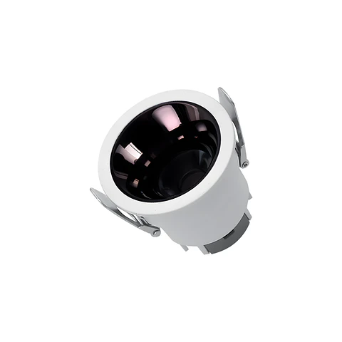 Lámpara Empotrable Redonda, 12W, Tres Tonos, Negro/Blanco, LUCERNA