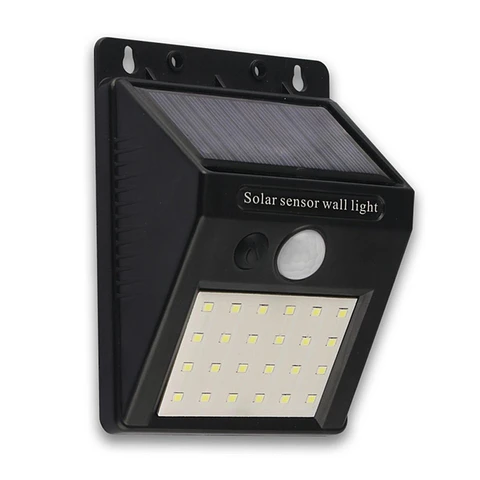 Lámpara Decorativa de Aplique Cuadrada Carga Solar, 3000K, Stylish Design, LUCERNA