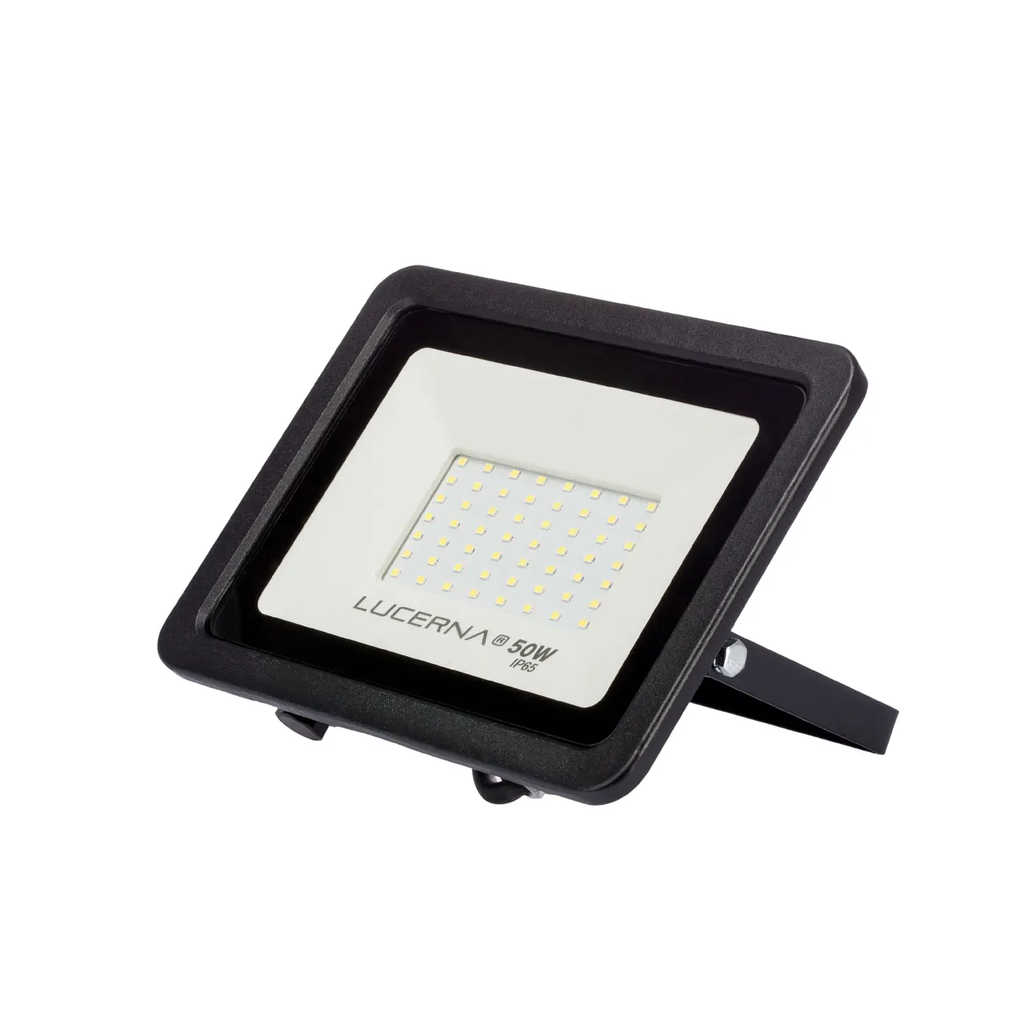 Reflector Compacto SMD Negro, 50W, 3000K, LUCERNA 1